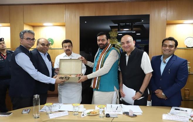 Meeting with CM and IM Haryana